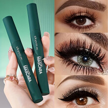 (Matches the image, 1pc) Waterproof Sweatproof Mascara Long Lasting No Smudge Curly Eyelashes Eye Makeup for Women