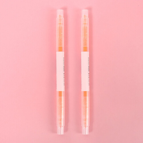 Double-headed highlighter pen candy color 10ml 2