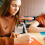 Double-headed highlighter pen candy color 10ml 6