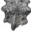 Black polyester lace table runner 14 x 48 inches 7