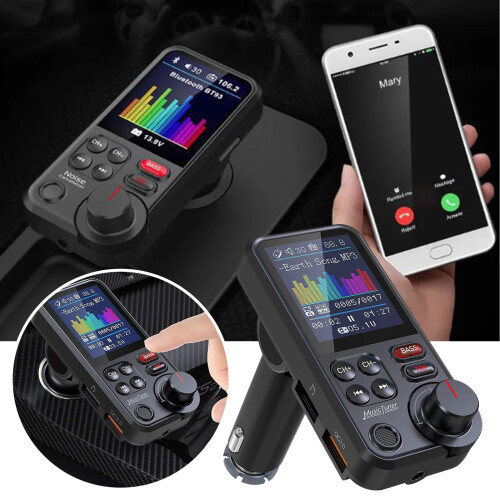 BT93 Car MP3 Player with Bluetooth, USB, and EQ 1