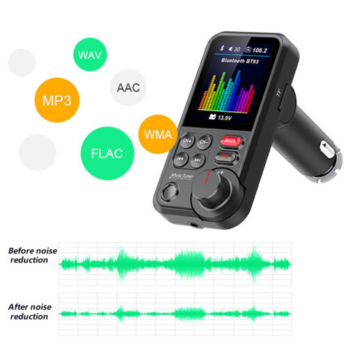 BT93 Car MP3 Player with Bluetooth, USB, and EQ 2