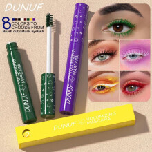 (Matches the image, 01) 8-Color Mascara Set Ultra Length Volume Long-Lasting Waterproof Smudge-Free Perfect for Party Halloween Stage Makeup