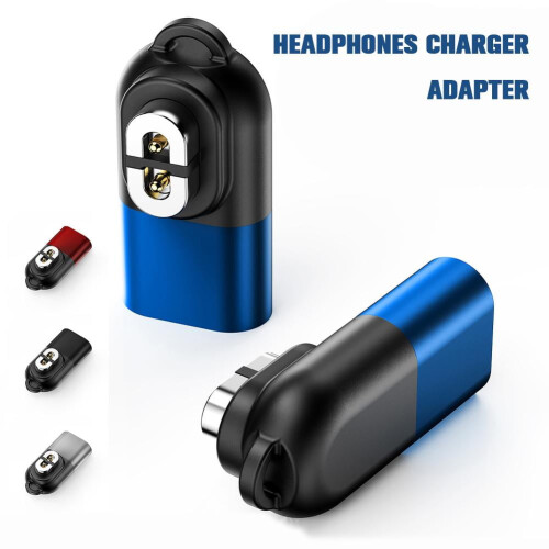 Gracefulvara Blue Magnetic Charging Adapter for Shokz 2
