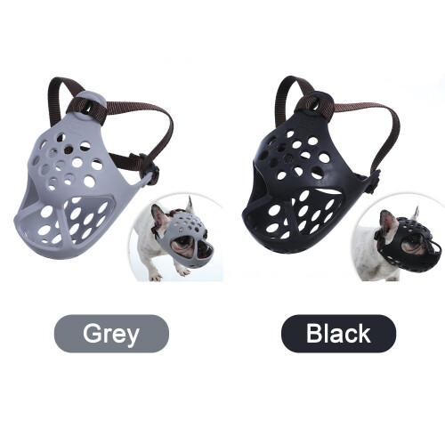 Dog Muzzle for Short-Snouted Breeds Breathable 1 Pack 2