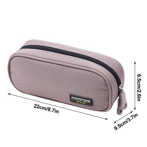 Maxiaoxia canvas pencil case for students 1 piece 2