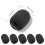 90 Pack Foam Microphone Windscreen, Size Lapel Headset Mic Foam Covers for Headset Microphone 9