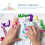 Glow-in-the-Dark Thread Set Assorted Colors 12 Rolls 6
