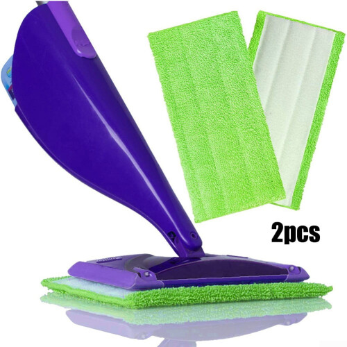 Microfiber Mop Pads for Swiffer Wet Jet 2 Pack 2