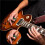 Fingerplockar, Medium, Platta Tumpetare, Celluloidgitarr Fingerplockar (48 Delar Pekfingerval) 8