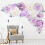 Peony Rose Wall Sticker Nursery Decor 1 Pack 2