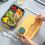 Bento Box Leakproof 4-Compartment Food-Grade Plastic 2