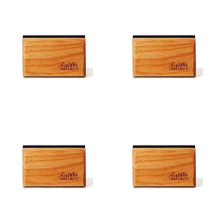4X Ambientador para Coche Drift - Ambientador de Madera - Eliminador de Olores para Coche - Kit con Aroma A Ámbar