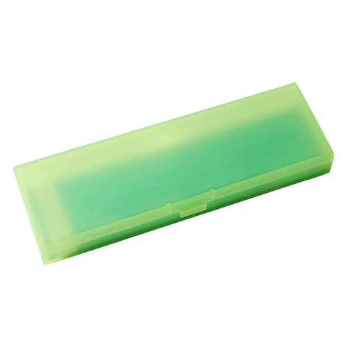 Translucent Frosted Pencil Case Plastic 1pc 1