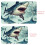 Χαλί μπάνιου Shark Memory Foam 16x24 ιντσών βαμμένο, μαλακό, αντιολισθητικό, γρήγορο 4