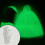 Glow-in-the-Dark Polyester Yarn Chunky 100g 6