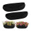 6PCS  Trough Planter Liners 30 Inch Fabric Window Box Liners Replacement Black Non-Woven Hanging Plant Liner 3