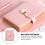 Hardcover scrapbook notebook with lock 1 piece 2