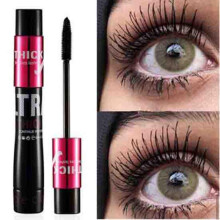 (Black) Waterproof Lengthening Mascara Black Natural Curling Eyelash Long-Lasting No Smudge Conditioning
