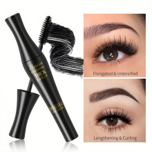 (Matches the image, 1pc) 4D Mascara Volumising Black Mascara Lightweight Non-smudging Texture Waterproof Lengthening Volumising Curling