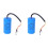 2X CD60 250V 400uf Switching Capacitor, Explosion-Proof Electrical Appliance Accessory, Motor Capacitor 1