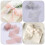 Hand-torn raw edge ribbon polyester craft ribbon 2 rolls 4