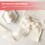 Hand-torn raw edge ribbon polyester craft ribbon 2 rolls 3
