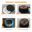Fireproof Insulation Mat Round 8.5cm 8pcs 3