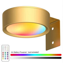 3X Luci per Quadri Led, Luci Artistiche, Faretti Dimmerabili A Batteria, 13 Modalità di Illuminazione per Quadri, Oro