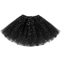 Filles Tutu Jupes ÉTincelle D'éToile Sequin Princesse Robes 3 Couches Ballet Danse Toddler BéBé Tulle Tutu Jupe,Violet