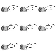 8X 4 LED Array A Infrarossi Impermeabile per Visione Notturna IR Illuminatore Luce di Riempimento 12V per Telecamera di Sicurezza