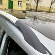 3X Przednia Pokrywa Bagażnika Dachowego Bagażnik Dachowy Koniec Szyny Pokrywa Powłoki dla SUV 2009-2018 (Prawa)