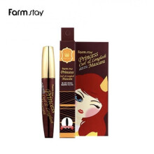 (Black, 3pcs) FARM STAY Princess Curl & Longlash Mascara 12g (3 Options) Volumizing Waterproof Long-Lasting Curl Defining