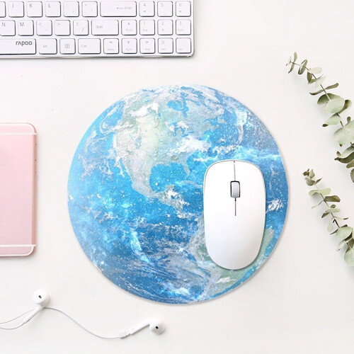 LINLIN round mouse pad soft non-slip 8.5 inch 1