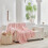 Inerposs coral flannel blanket soft summer 150x200cm 4