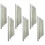 Wind Chime Tubes Set Silver Tone 30 pcs 7