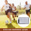 Football Referee Card Set Red and Yellow 2 Sets 4