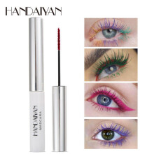 (Matches the image, 02) Waterproof Eyelashes Curling Lengthening Makeup Blue Green Red Black White Liquid Lash Extension Color Mascara