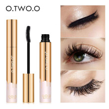 (Matches the image) O.TWO.O 3D Mascara Lengthening Black Lash Eyelash Extension Eye Lashes Brush Beauty Makeup Long-wearing Gold Color Mascara