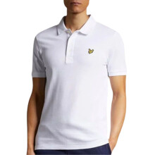 (White, S) Lyle & Scott Mens Polo Shirt Short Sleeve Golf Tee