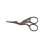 Retro-style steel beauty scissors, small size 2
