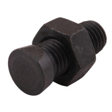 Komplet oval plovbolt, skåret på den ene side, M14x34 mm, klasse 12.9, til Kverneland Waryński M14X34OV1 (sælges i 25 styk)