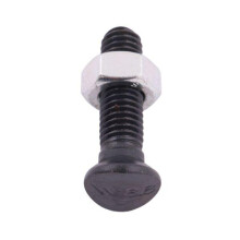Sæt med halvrund delebolt M8x33 mm klasse 8.8 Waryński (sælges i sæt af 25)