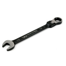 19 mm gaffelnøgle med skralde 72 tænder og Waryński-led