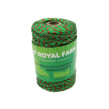 Flettet line til energigiver 2,5 mm, 3x0,20 mm SS grøn-orange 200m, Royal Farm