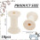 Wood Thread Spools 2 inch 10 pcs for sewing embroidery 8