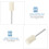 Wool Polishing Bits for Buffing and Grinding 100 pcs 3