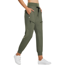 Damen-Trekkinghose Cargo Wasserdicht Grün XL — damen trekkinghosen, trekking cargo hosen, wasserdichte outdoorhosen, schnelltrocknende hosen xl