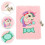 Cartoon Kids Lock Notebook Diary for Students 2