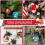 Christmas sublimation ornament blank round double-sided red 4